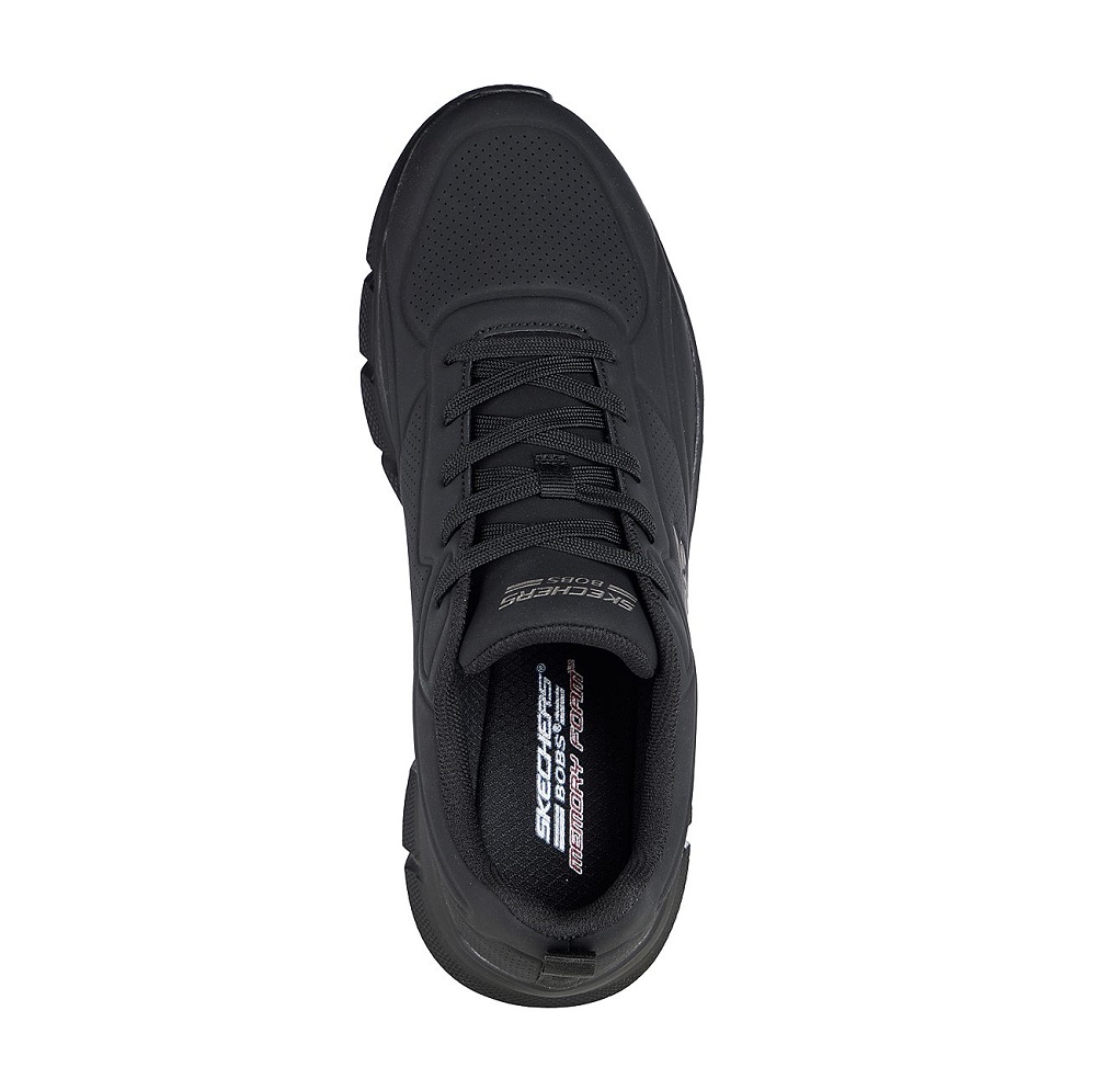 Skechers Bobs B Flex Αντρικά Αδιάβροχα Walking Sneaker μαύρα  118110-ΒΒΚ