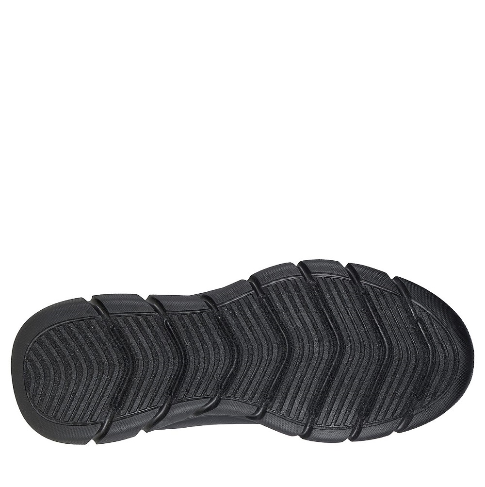 Skechers Bobs B Flex Αντρικά Αδιάβροχα Walking Sneaker μαύρα  118110-ΒΒΚ