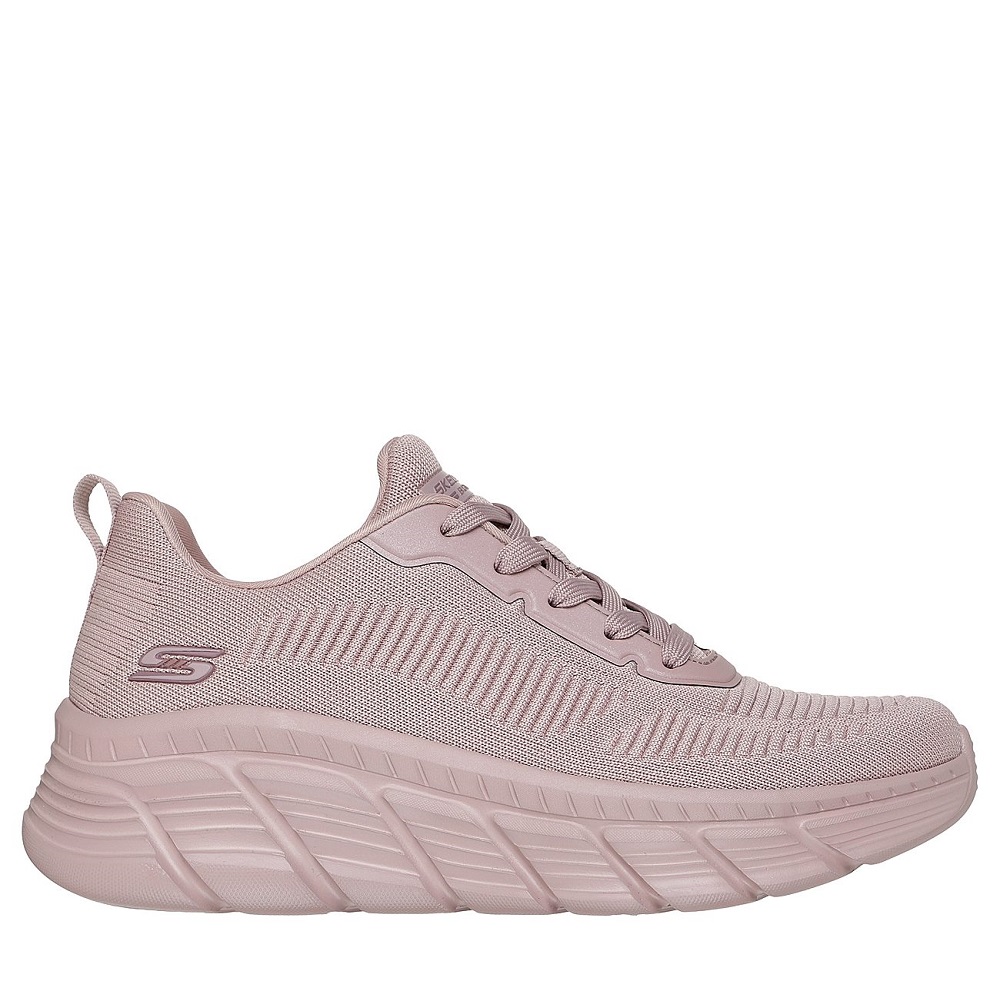 Γυναικεία Ανατομικά Sneakers Skechers Bobs Flex 117385-ROS Dusty Pink