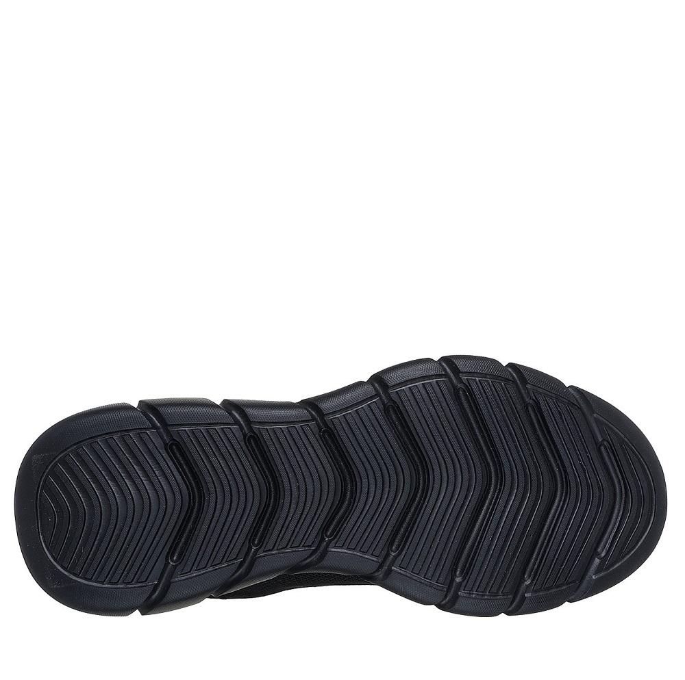 Ανδρικό  αδιάβροχο sneaker σε μαύρο χρώμα Skechers  118111/ΒΒΚ