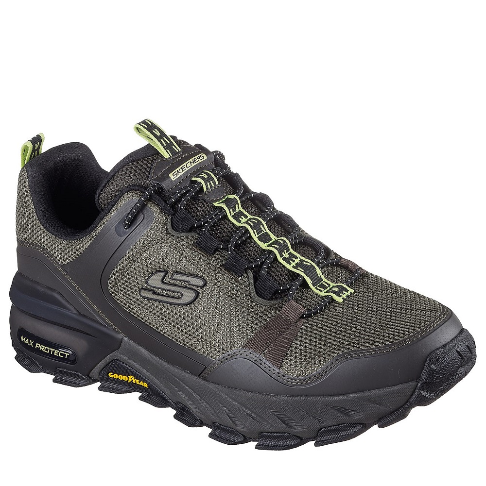 Ανδρικο sneaker για ορυβασία Skechers 237671-OLΒΚ Collection FW 2025