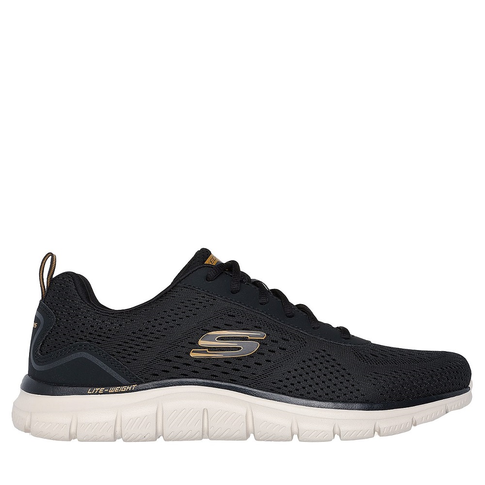Ανδρικό sneaker  σε μαύρο χρώμα SKECHERS Track - Leshur 232758-BLK Collection FW 2025
