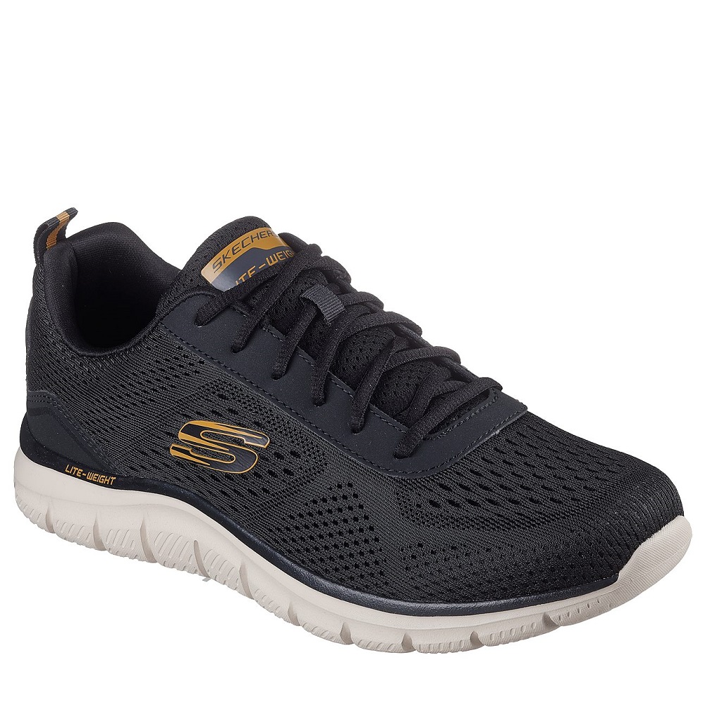 Ανδρικό sneaker  σε μαύρο χρώμα SKECHERS Track - Leshur 232758-BLK Collection FW 2025