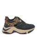 Γυναικείο sneaker σε μαύρο/multi χρώμα Renato Garini  V119R16440Τ7  Collection FW 2025-0