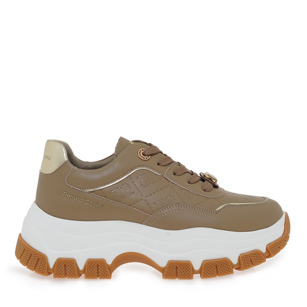 Γυναικείο sneaker σε πούρο χρώμα Renato Garini  V119R20032R6