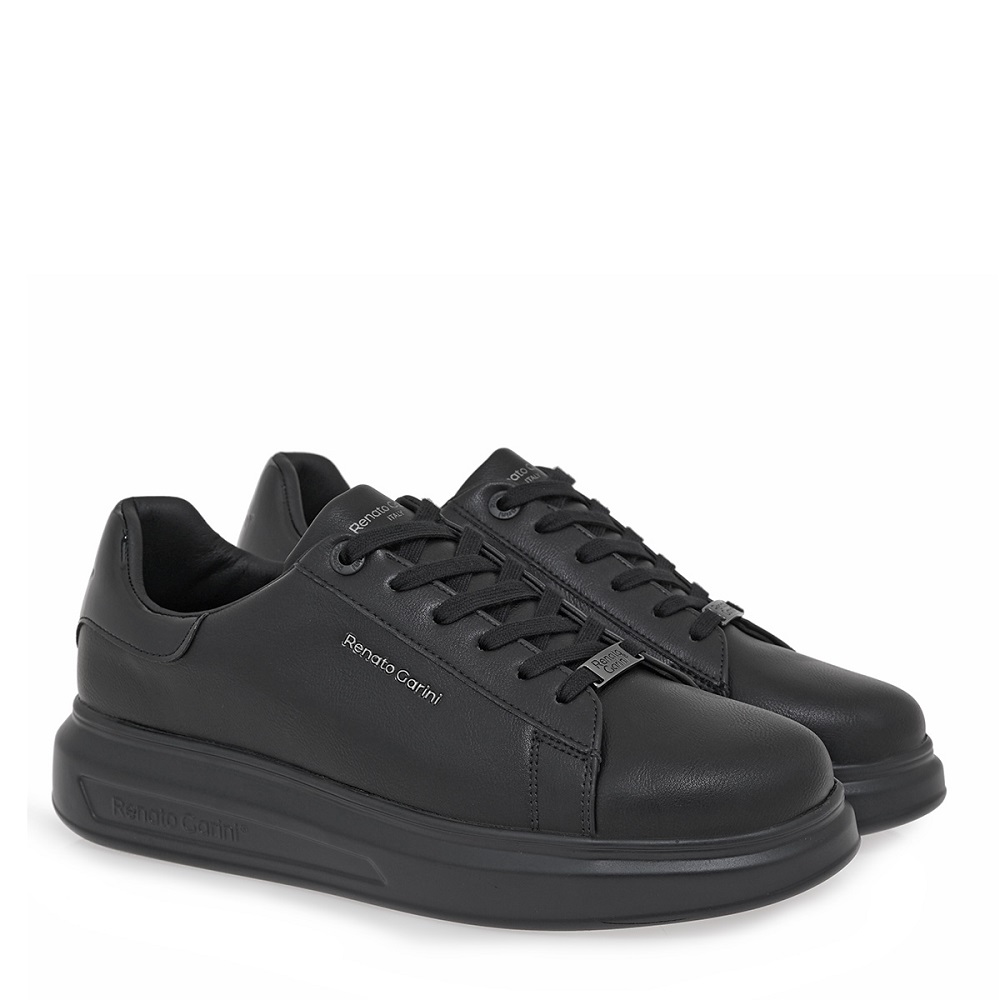 Ανδρικό sneaker σε μαύρο χρώμα Renato Garini  V5700721371Υ Collection FW 2025
