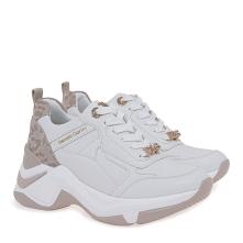 Γυναικείο sneaker σε ασπρο/λεοπάρ χρώμα Renato Garini  V119R340490Κ 2