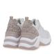 Γυναικείο sneaker σε ασπρο/λεοπάρ χρώμα Renato Garini  V119R340490Κ-2