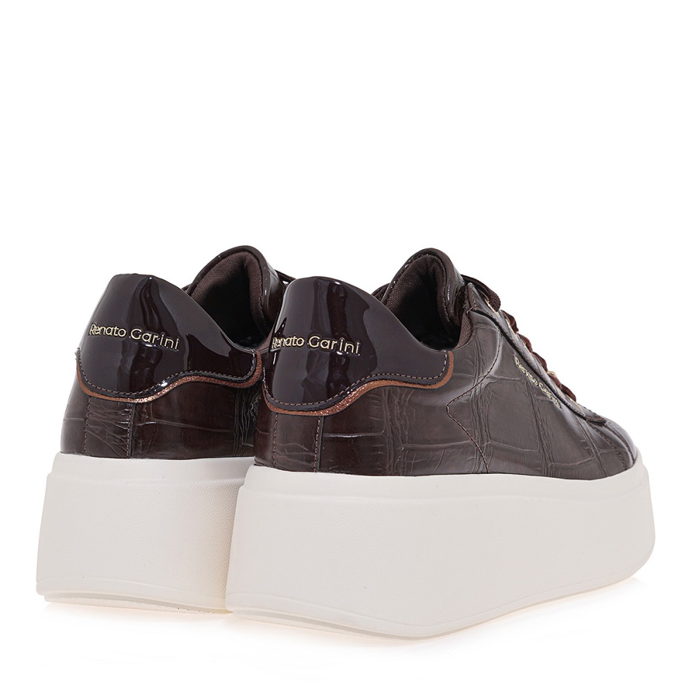 Γυναικείο sneaker σε καφέ χρώμα  Renato Garini  V119R88533Ν5 Collection FW 2025