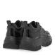 Γυναικείο sneaker σε μαύρο χρώμα Renato Garini  V119R2933Β45-2