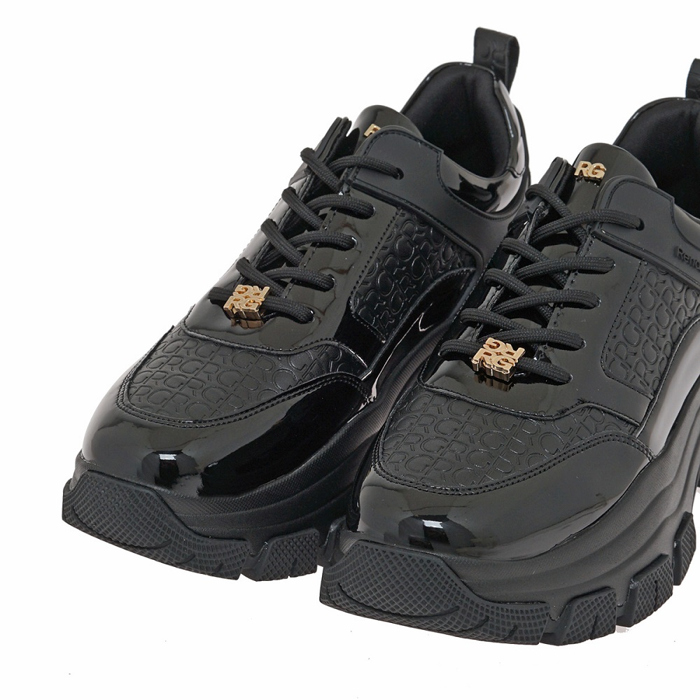 Γυναικείο sneaker σε μαύρο χρώμα Renato Garini  V119R2933Β45