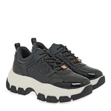 Γυναικείο sneaker σε μαύρο χρώμα Renato Garini V119R2933Ν47 2