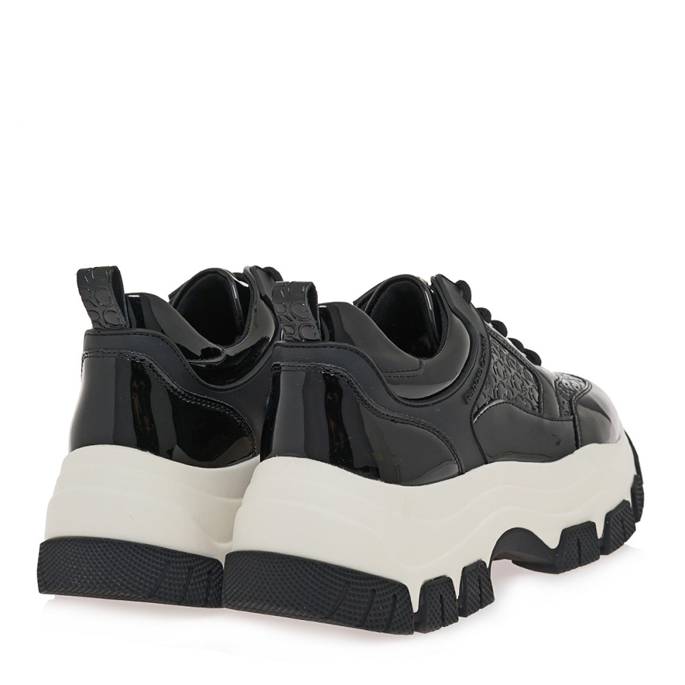 Γυναικείο sneaker σε μαύρο χρώμα Renato Garini V119R2933Ν47