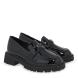 Loafer για κορίτσι σε μαύρο λουστρίνι Exe Kids  VΑ84W1022007  Collection FW 2025-1