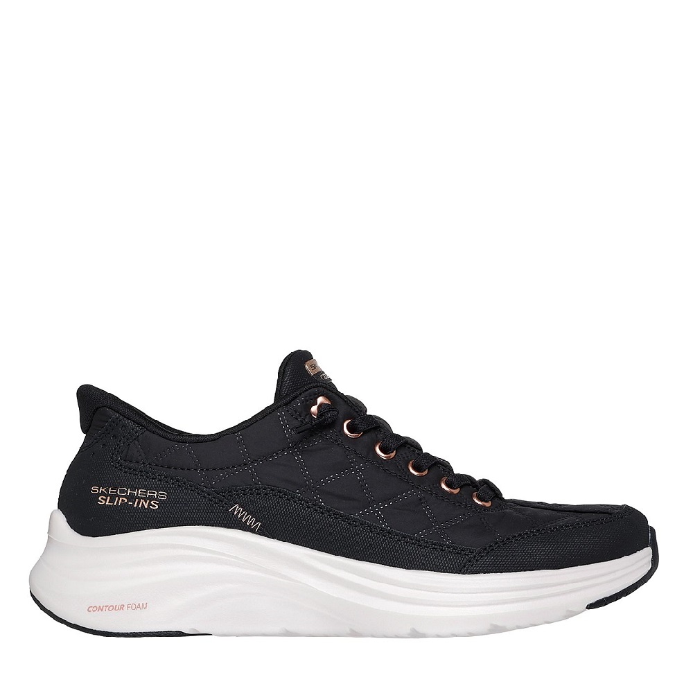 Γυναικείο sneaker σε μαύρο χρώμα Skechers 150413-ΒΚRG Collection FW 2025