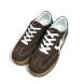 Γυναικείο δερμάτινο sneaker σε καφέ σουέτ χρώμα Renato Garini V119R93432Ν4 Collection FW 2025-3