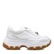 Γυναικείο sneaker σε ασπρο χρώμα Renato Garini  V119R20034Ν2 Collection FW 2025-0