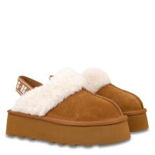 Γυναικείο slipper σε ταμπά χρώμα Renato Garini  V439W1532004 Collection FW 2025 2