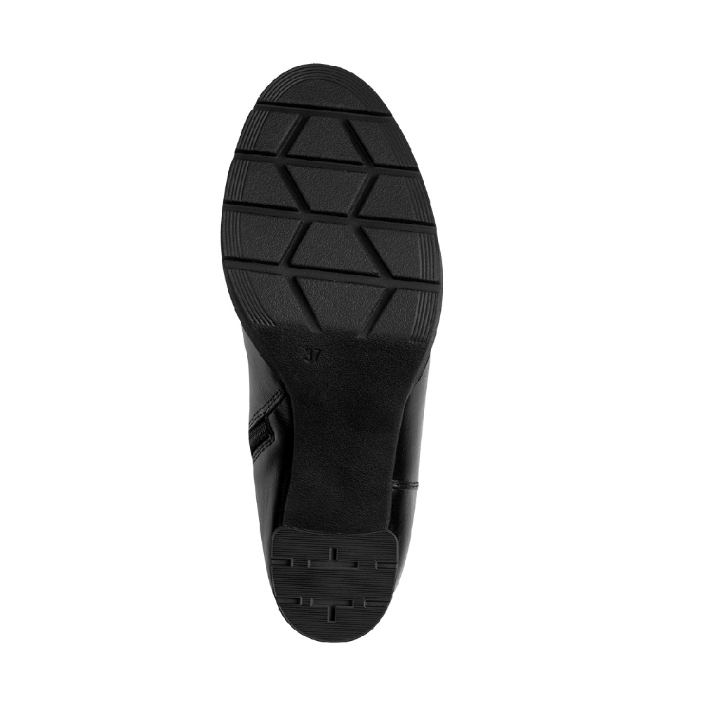 Γυναικείο μποτάκι σε μαύρο χρώμα Marco Tozzi  2-25498-45  001 Collection FW 2025