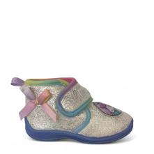 Παιδική παντόφλα για κορίτσι με φωτάκια μονόκερος S8010167Τ