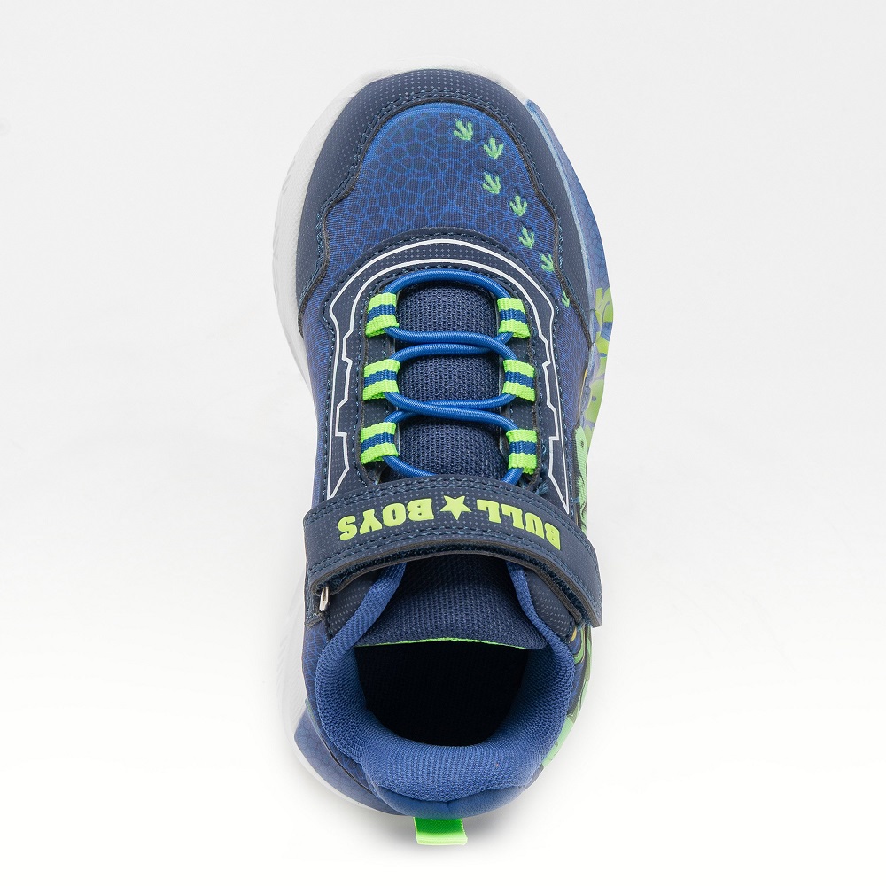 Bull Boys Παιδικά Sneakers με Φωτάκια DNAL5140-BL01 σε Μπλε χρώμα