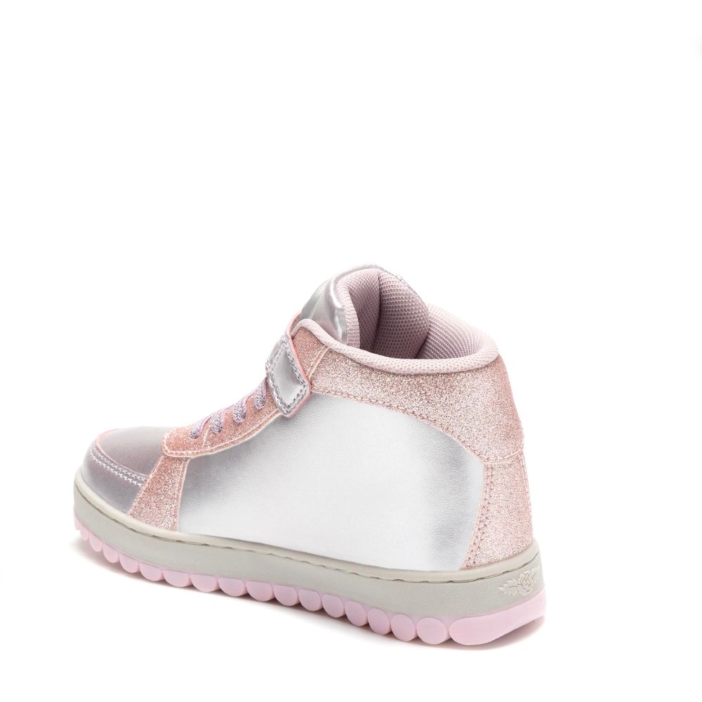 Lelli Kelly παιδικά sneaker μποτάκια για κορίτσια LKAA5212-RO01 σε Ασημί - Ροζ χρώμα