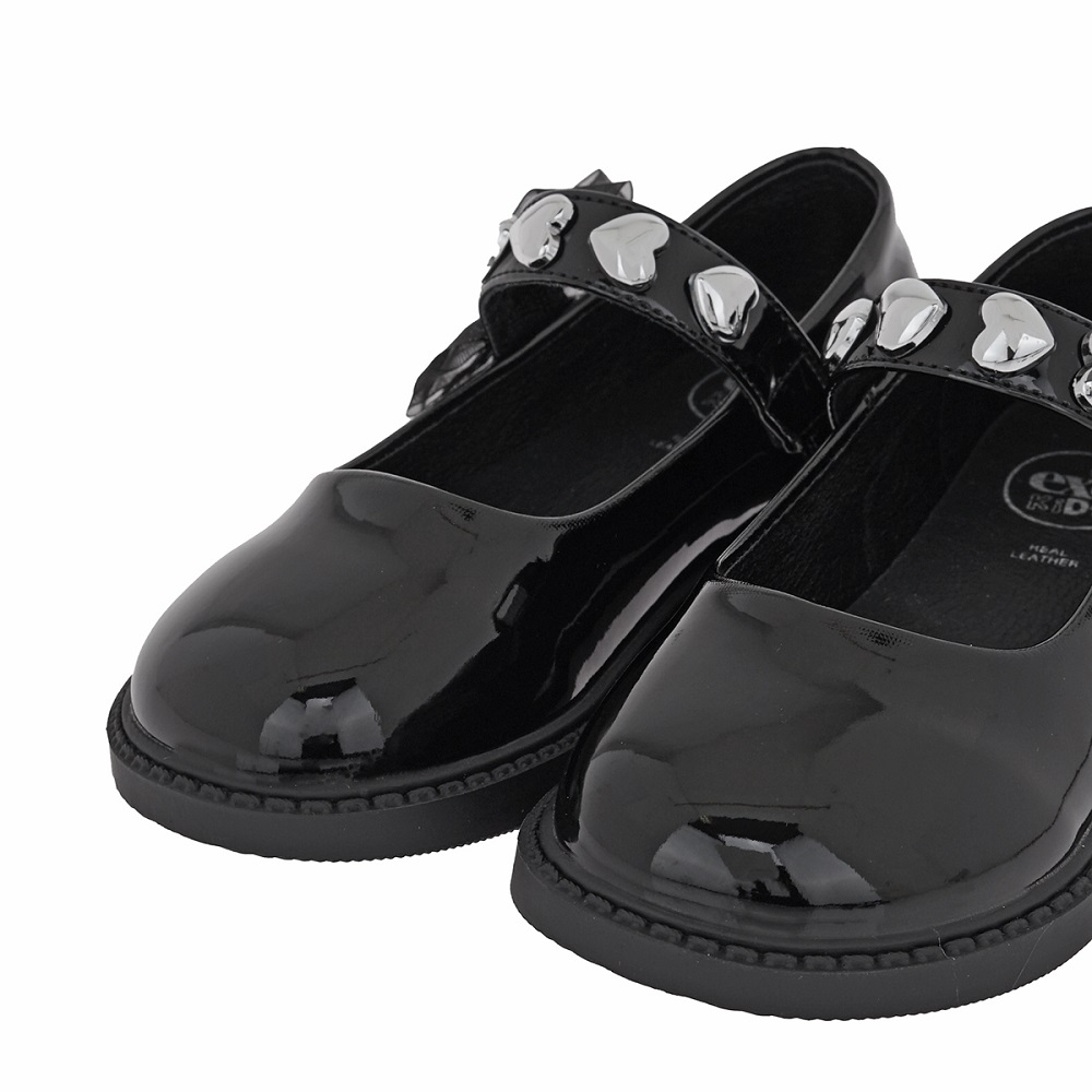 Μπαλαρίνα για κορίτσι σε μαύρο χρώμα EXE Kids VΑ16Η3041007 Collection FW 2025