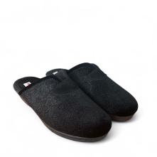 Γυναικεία χειμερινή παντόφλα μαύρη Adams Shoes  1-624-25636-29 2