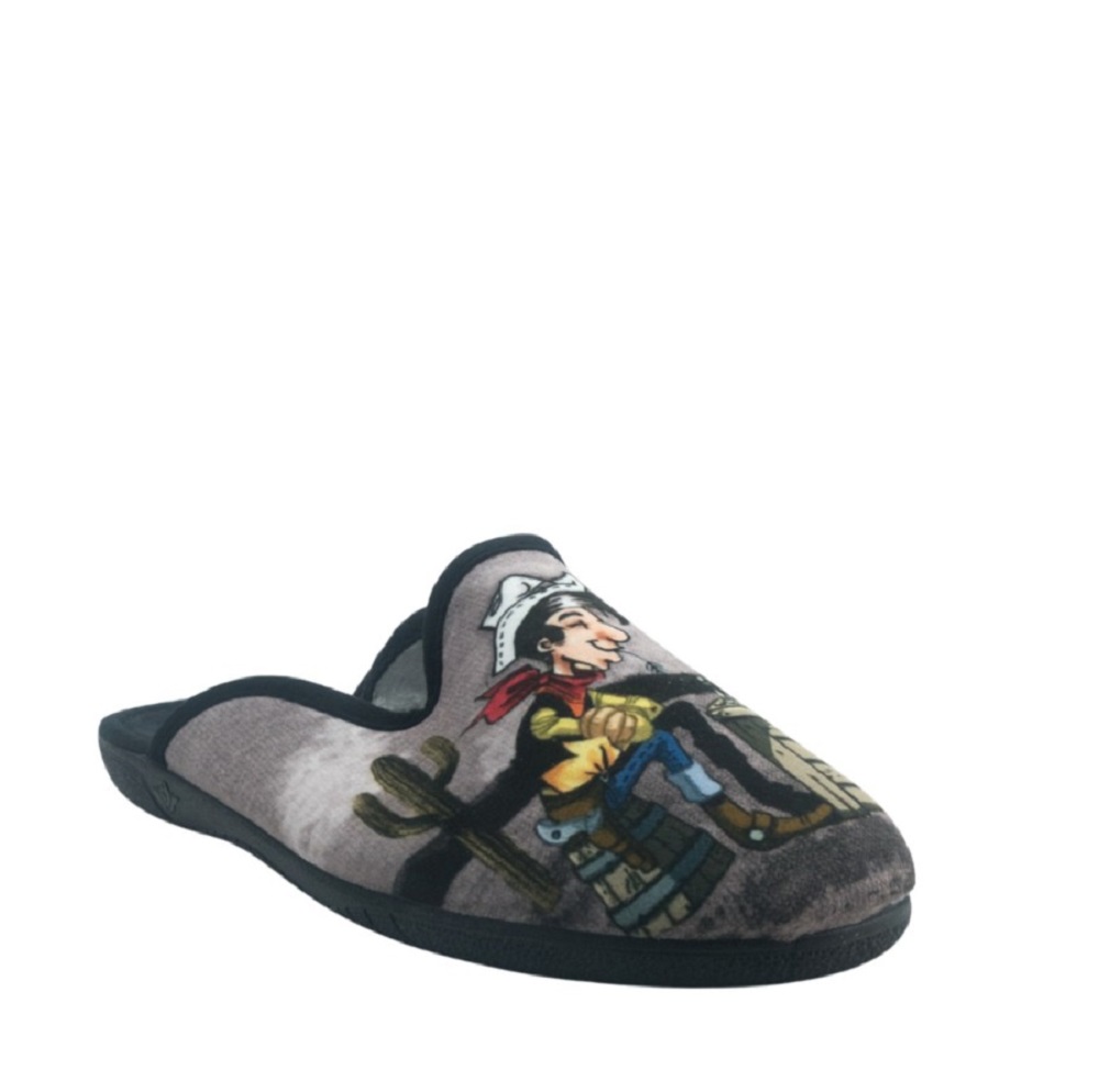 Ανδρική παντόφλα Lucky Luke Adams Shoes  1-624-25537-98 Collection FW 2025