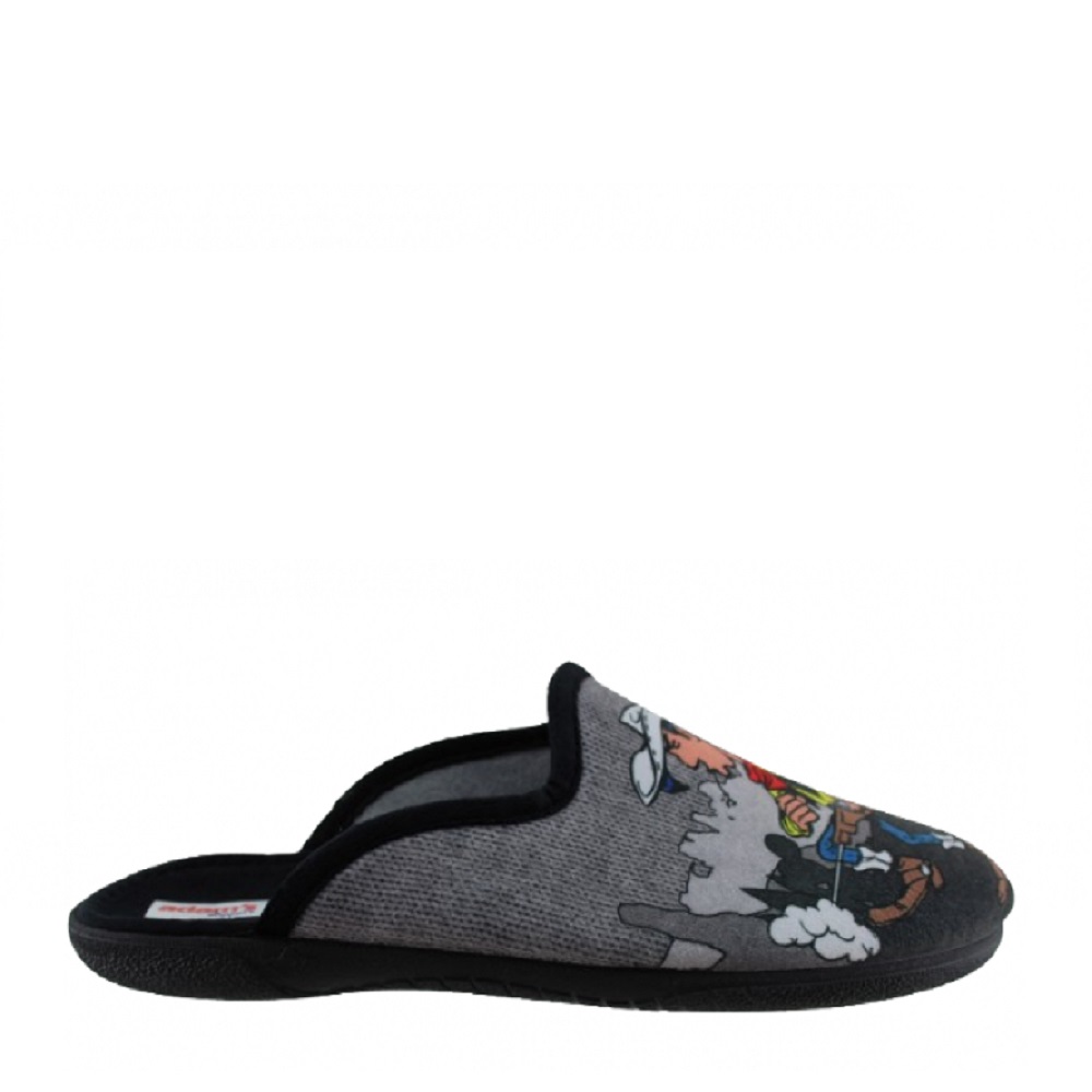 Ανδρική χειμερινή παντόφλα Λουκυ Λουκ Adams Shoes  1-624-25536-19  Collection FW 2025