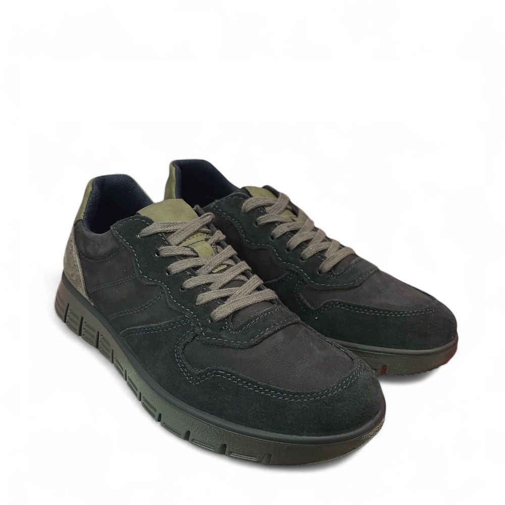 Ανδρικό δετό δερμάτινο casual  loafer IMAC  ΙΜΑ/852190  Collection FW 2025