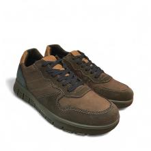 Ανδρικό δετό δερμάτινο casual  loafer IMAC  ΙΜΑ/852190  Collection FW 2025 2