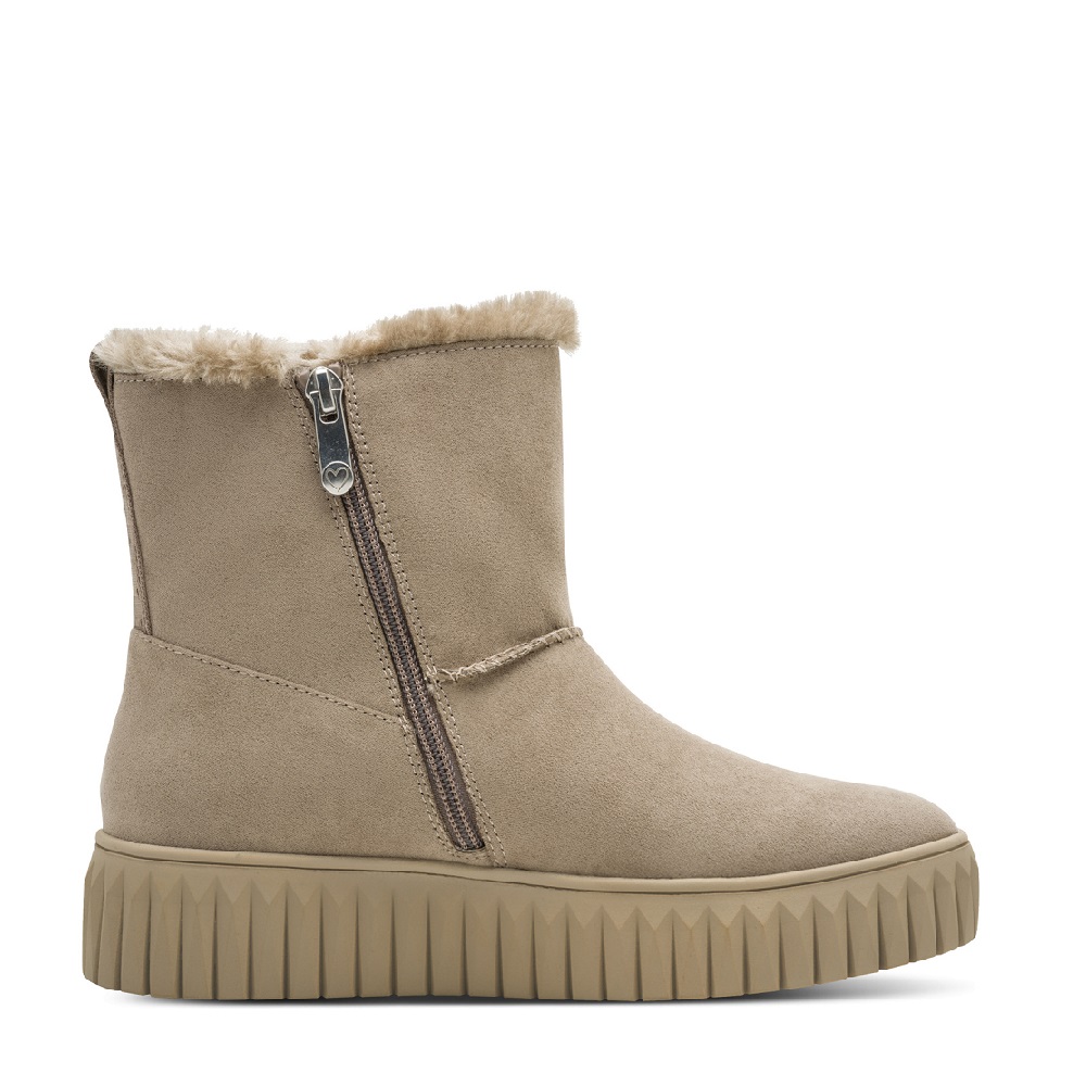 Γυναικείο μποτάκι με γούνα Marco Tozzi  2-26416-45  341  Collection FW 2025