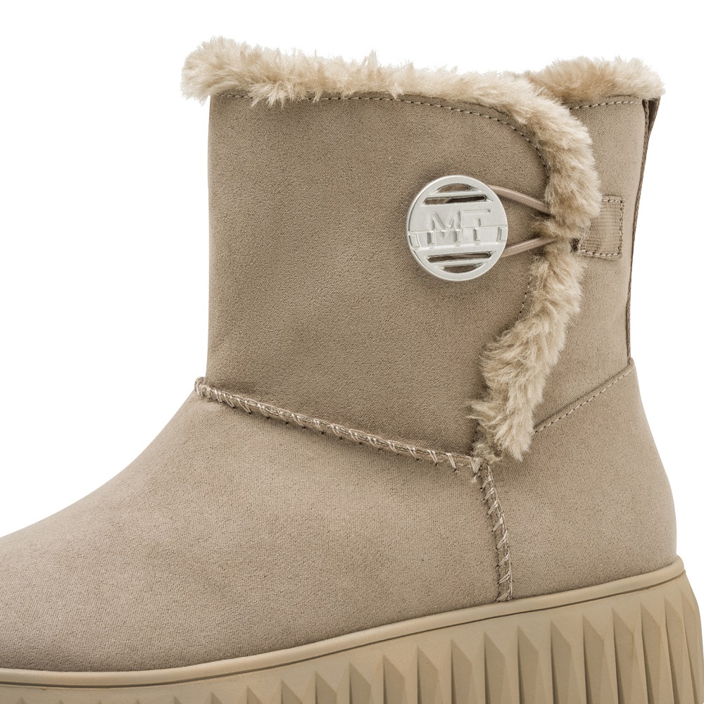 Γυναικείο μποτάκι με γούνα Marco Tozzi  2-26416-45  341  Collection FW 2025