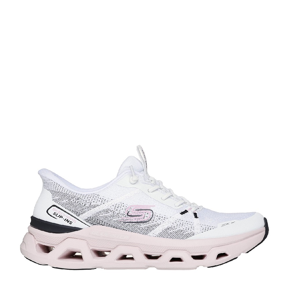 Γυναικείο sneaker σε λευκό χρώμα  Skechers Glide Step  150513-WΒΡΚ Collection FW 2025