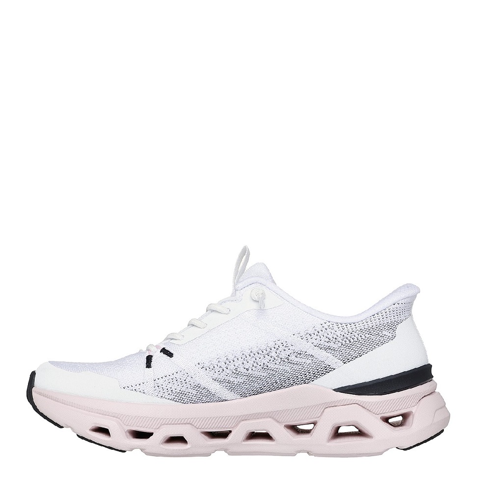 Γυναικείο sneaker σε λευκό χρώμα  Skechers Glide Step  150513-WΒΡΚ Collection FW 2025
