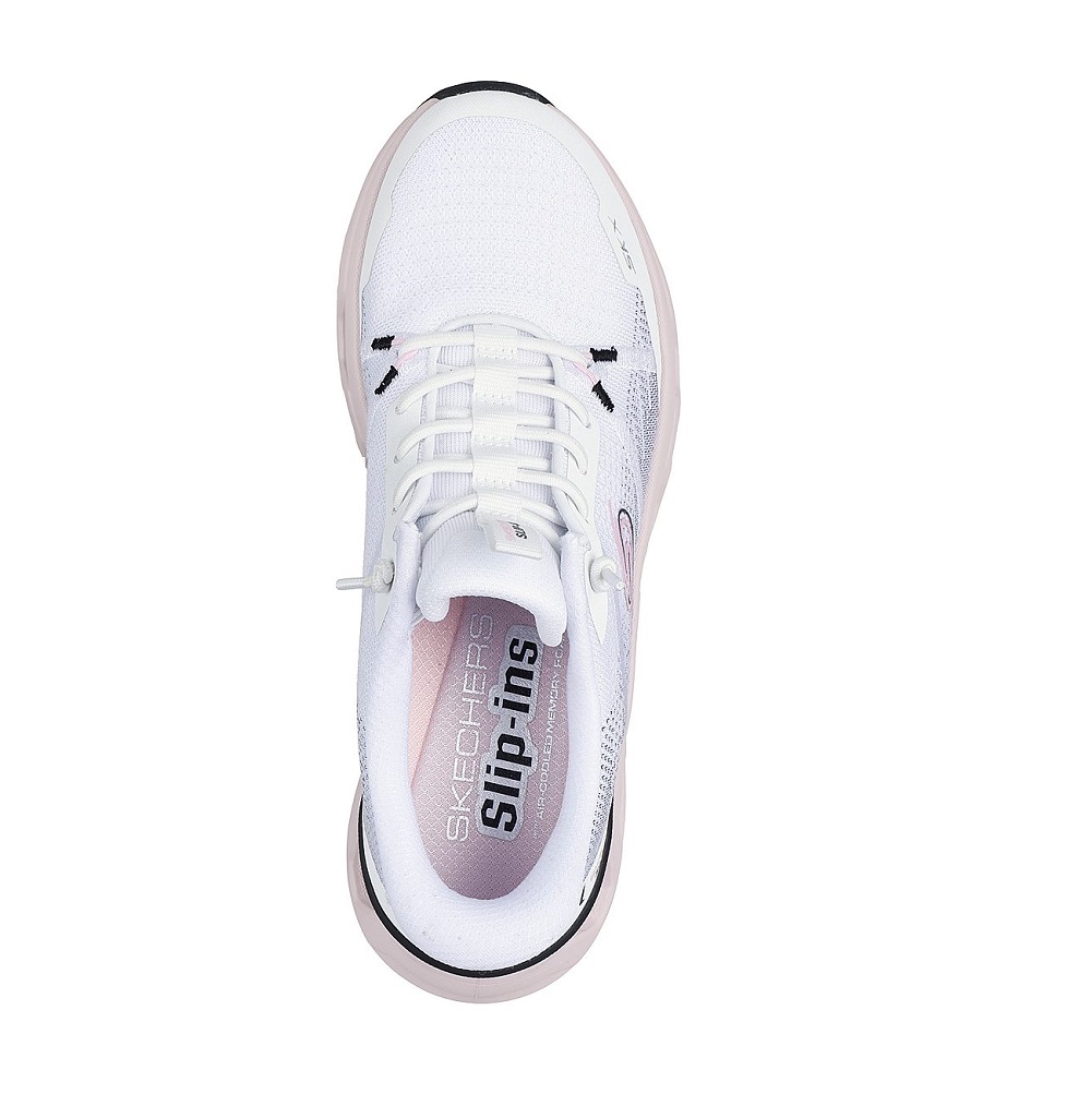 Γυναικείο sneaker σε λευκό χρώμα  Skechers Glide Step  150513-WΒΡΚ Collection FW 2025
