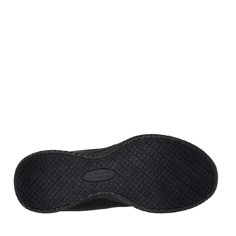 Skechers Γυναικεία sneaker εργασίας αντιολισθιτικά 108176-BLK Collection FW 2025