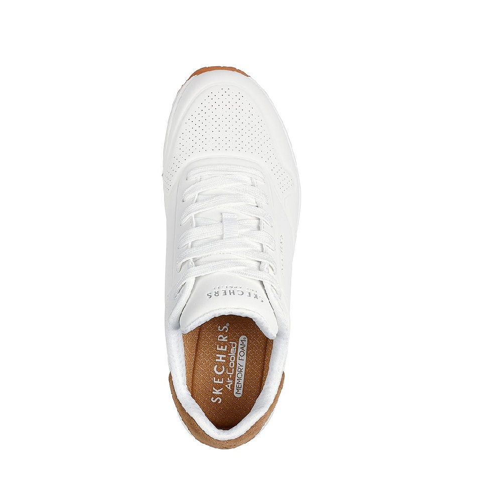 Skechers  Ανδρικό  Sneaker Uno Suited On Air 183004-WHT