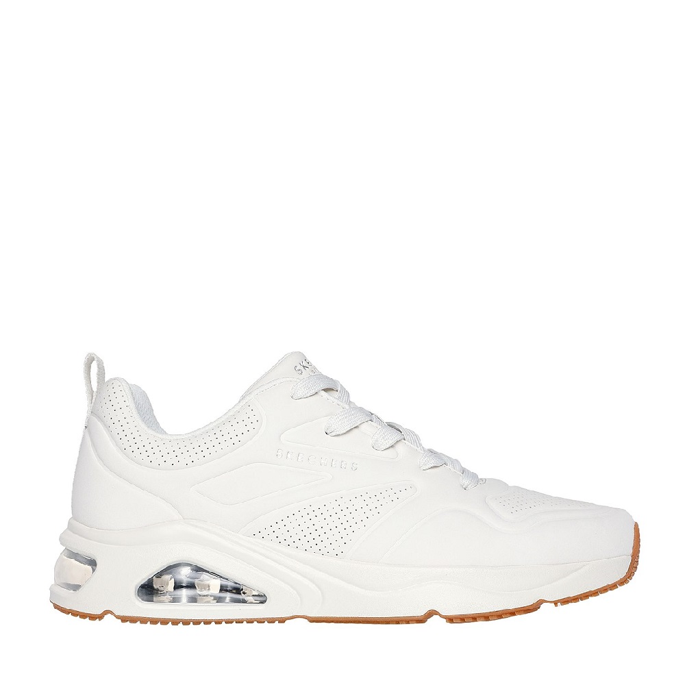 Skechers Tres-Air Uno Casairal Ανδρικό Sneaker 183090-WHT