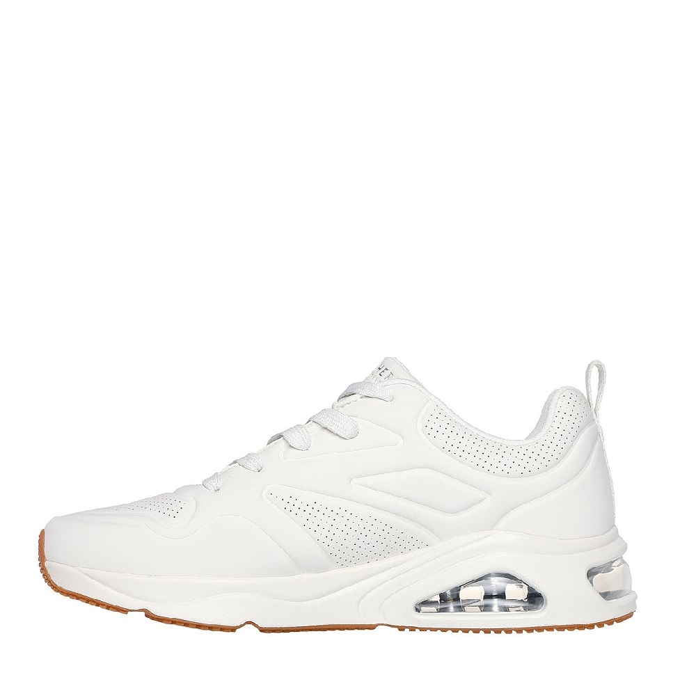 Skechers Tres-Air Uno Casairal Ανδρικό Sneaker 183090-WHT