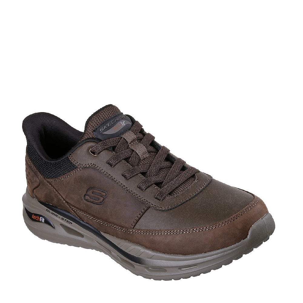 Ανδρικά Ανατομικά Sneakers Skechers Arch Fit 210981-COC Καφέ Collection FW 2025