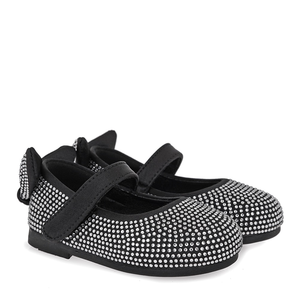 Μπαλαρίνα για κορίτσι σε μαύρο χρώμα EXE Kids VΑ70023211S2  Collection FW 2025