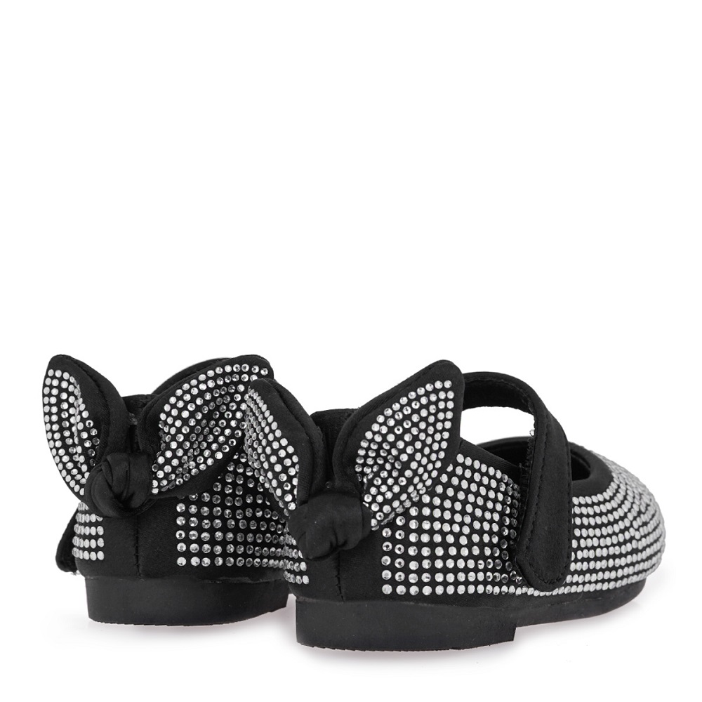 Μπαλαρίνα για κορίτσι σε μαύρο χρώμα EXE Kids VΑ70023211S2  Collection FW 2025