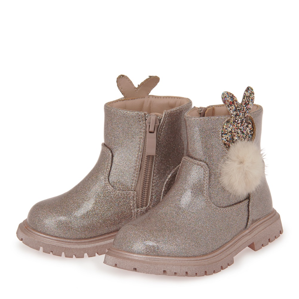 Μποτακι για κορίτσι ροζ glitter  EXE Kids  VΑ21U5151Τ52  Collection FW 2025