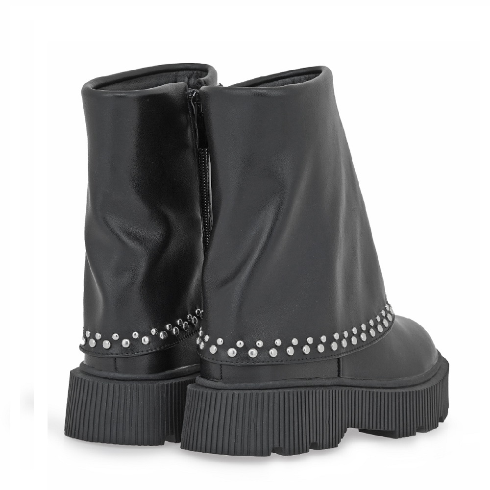 Μποτάκια σε μαύρο χρώμα για κορίτσι Renato Garini  VΑ21U5232001  Collection FW 2025