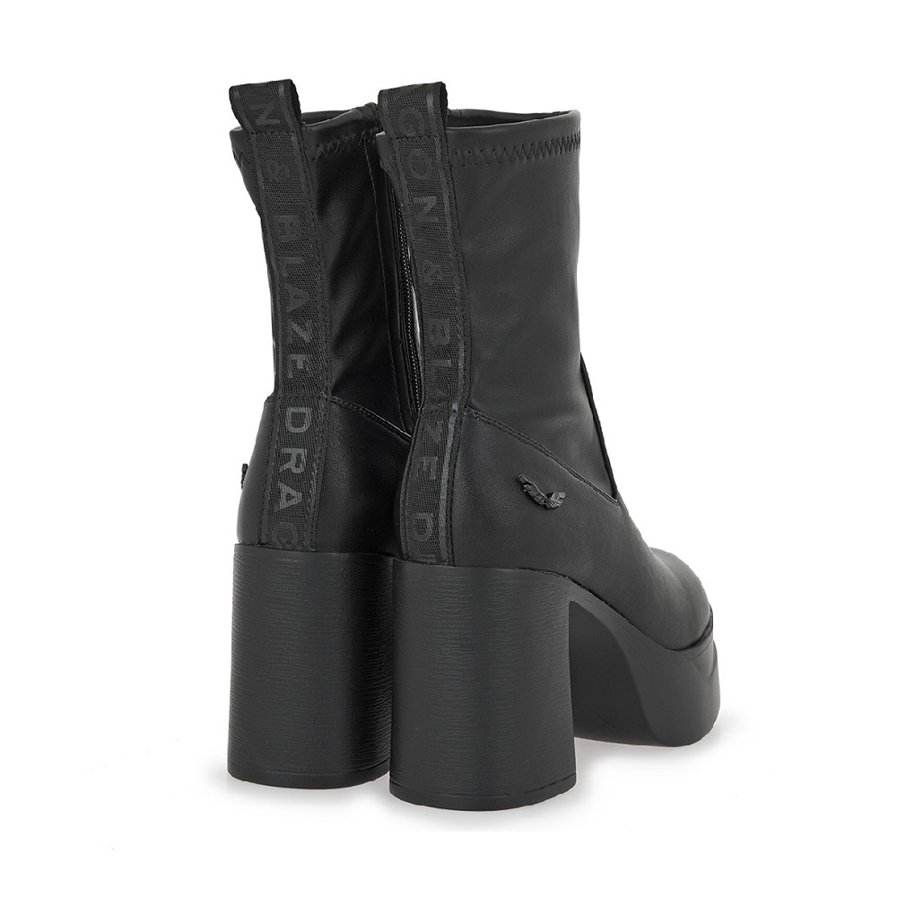 Γυναικεία Μποτάκια Μαύρα Dragon & Blaze  V319Α9175001 Collection FW 2025