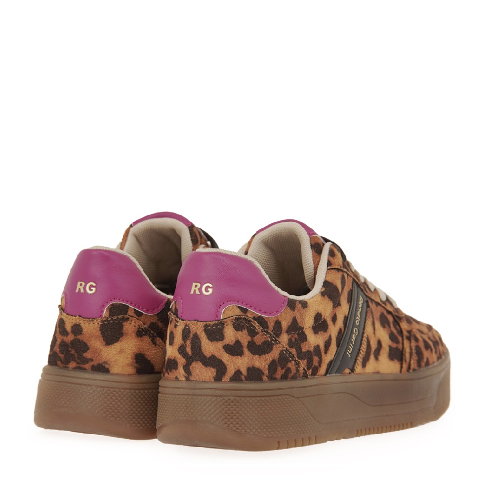 Renato Garini Sneakers V115E8012S73 Leopard Fuxia Collection FW2025