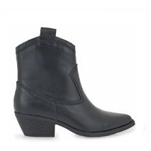 Γυναικείο μποτάκι σε μαύρο δέρμα Carla Cortez V316W2613002 Collection FW 2025