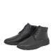 Ανδρικό δερμάτινο μποτάκι μαύρο Renato Garini V514Χ1813002  Collection FW 2025-7